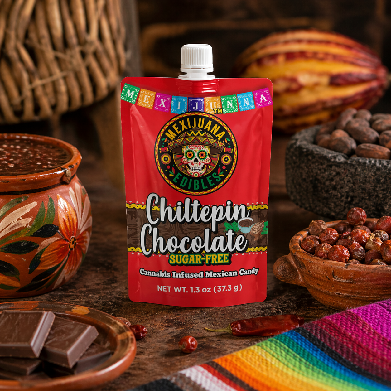 Mexijuana Edibles - Chiltepin Chocolate