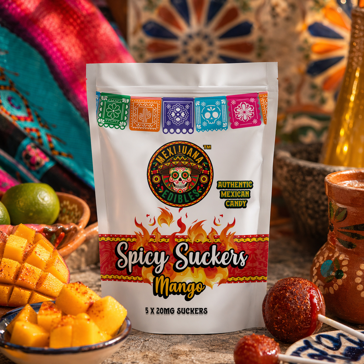 Mexijuana Edibles - Illinois Mango Sucker