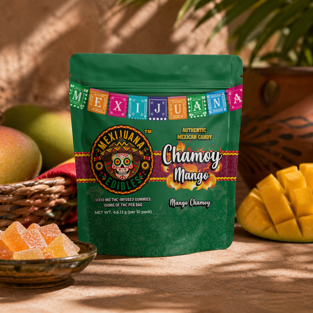Mexijuana Edibles - Illinois Spicey mango Gummies