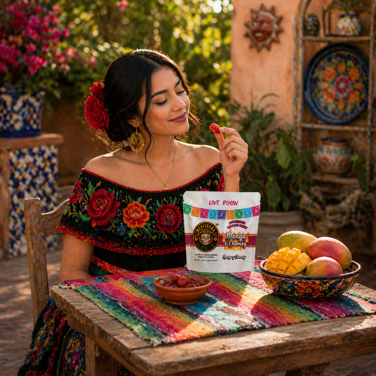 Mexijuana Edibles - Spicy Mango Gummy 2