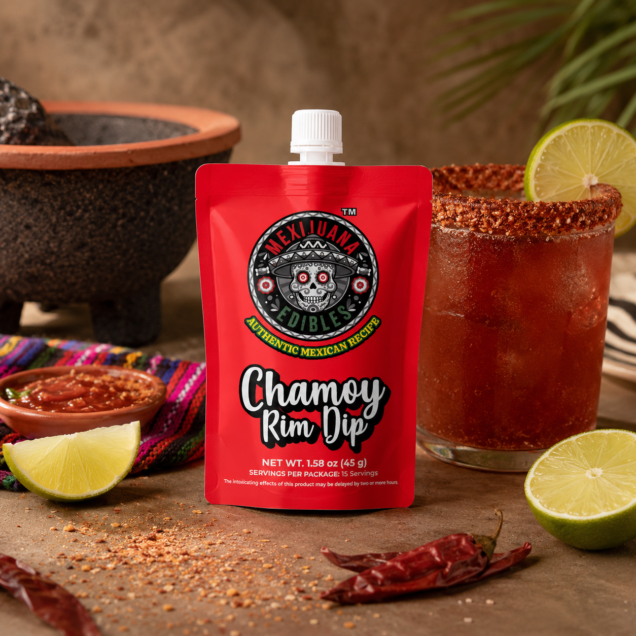 Chamoy Rim Dip - NJ - Mexijuana Edibles 2