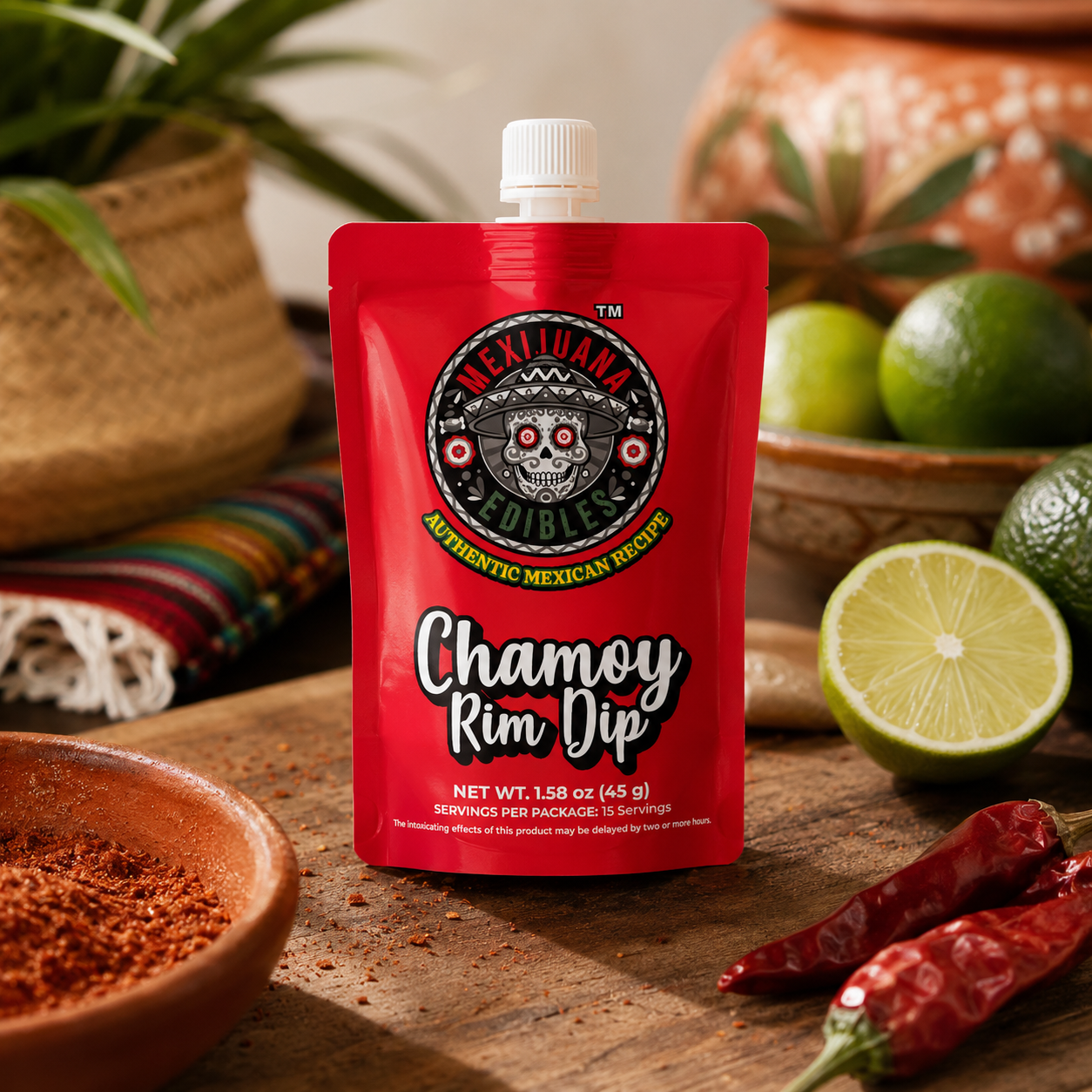 Chamoy Rim Dip - NJ - Mexijuana Edibles